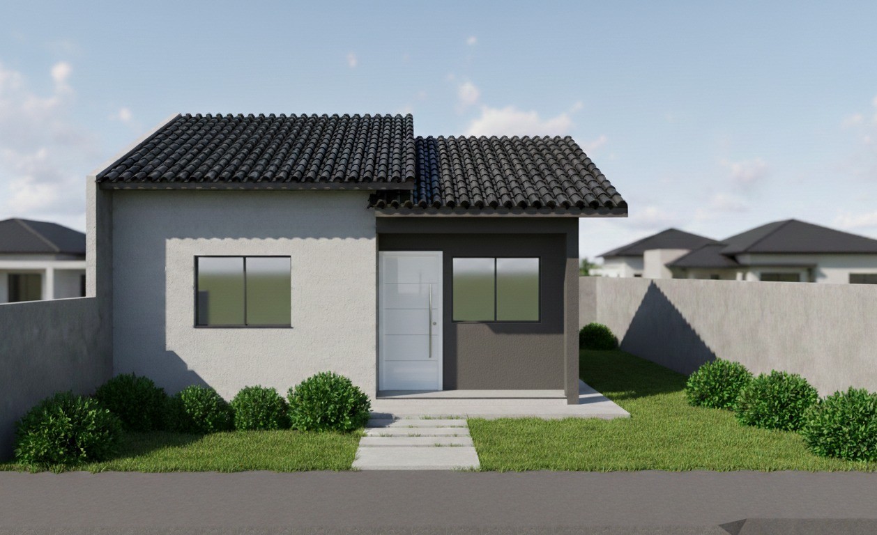 Casa para Venda, em Vitorino, bairro Giacomin, 2 dormit�rios, 1 banheiro, 1 vaga